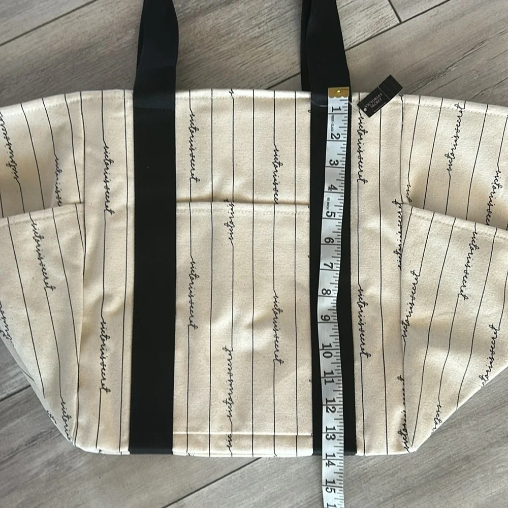 Victoria's Secret PINK canvas tote bag NWT